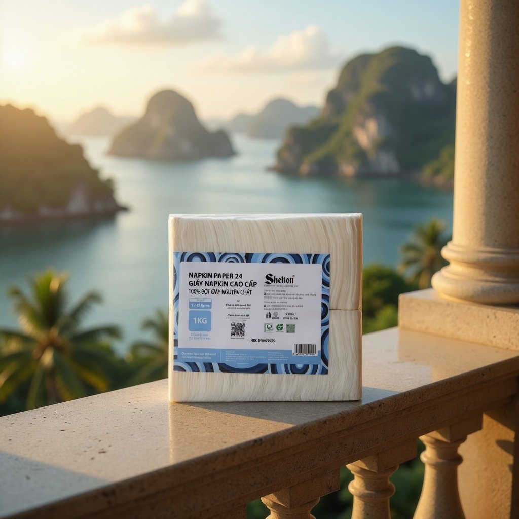 Khăn ăn Napkin Shelton 240mm 1kg
