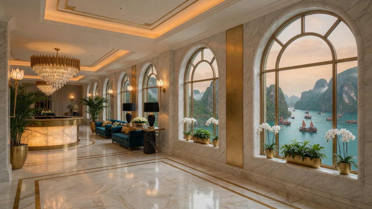 Giải pháp giấy cho khách sạn resort tại Hạ Long